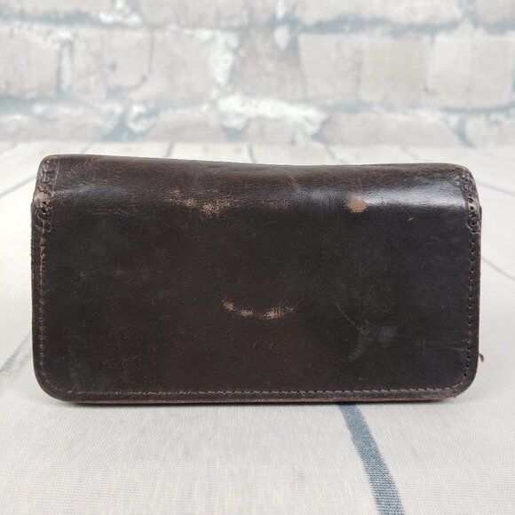 Victorian Miniature Coin Purse Edinburgh Leather - Picture 6 of 10